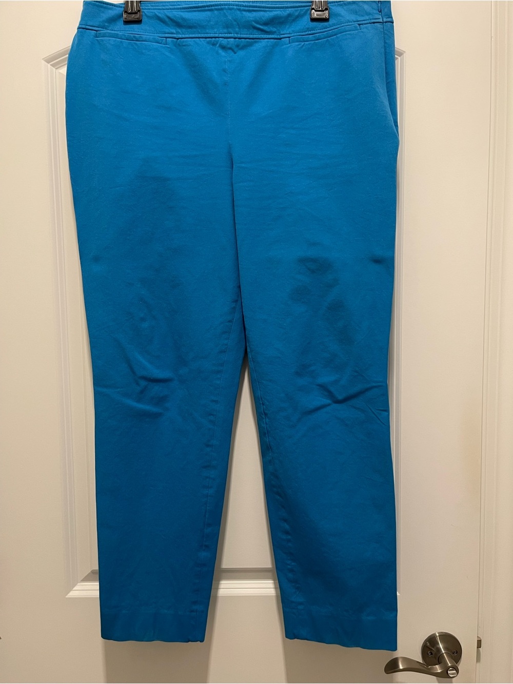 Talbots Bright Teal Cropped Pants